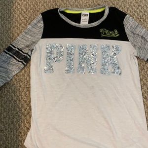 pink quarter sleeve shirt!